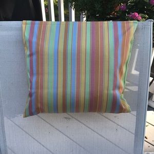 Outdoor chair pillow